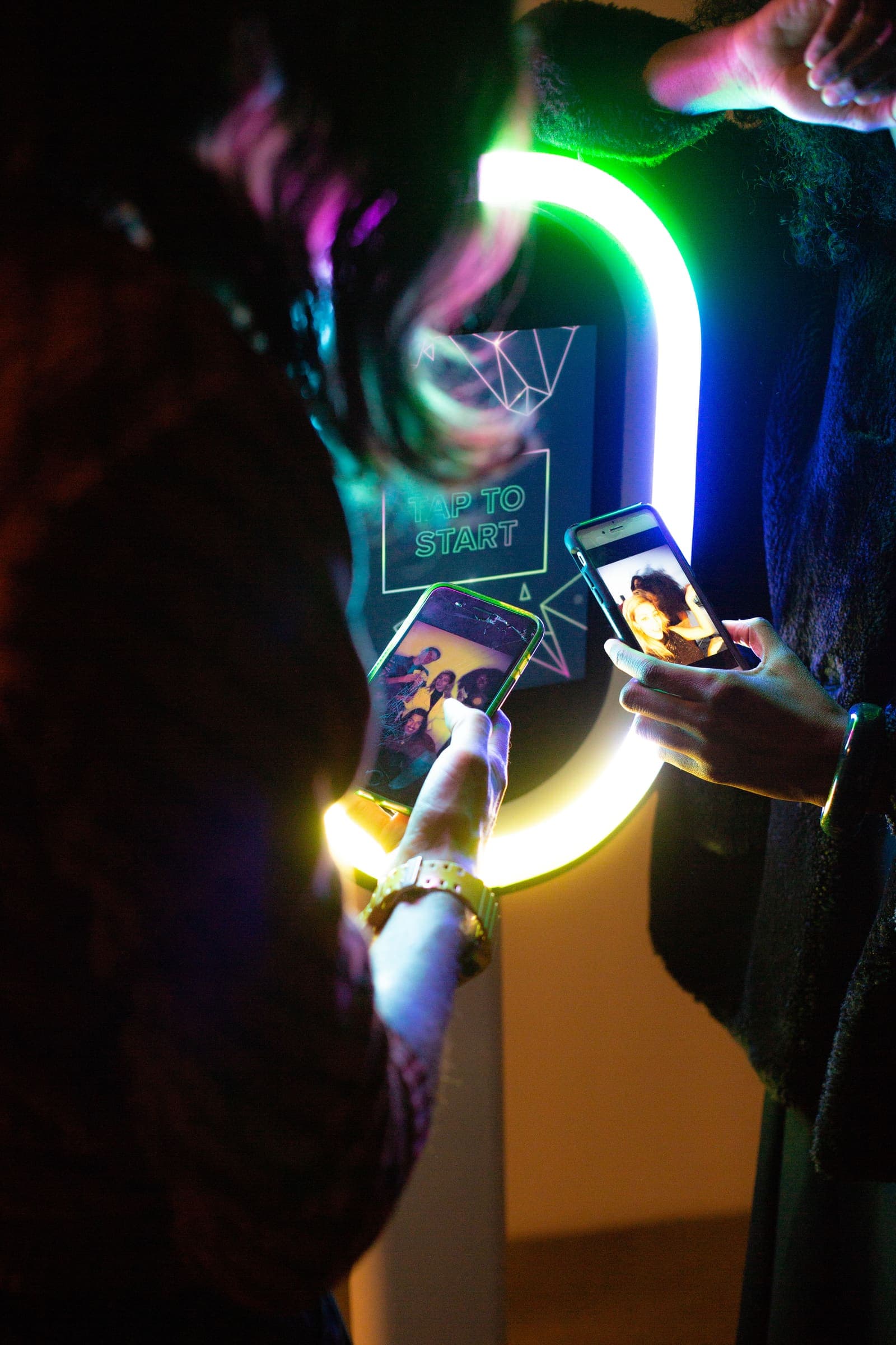 Sunset Photo Booths at a Phoenix-area event