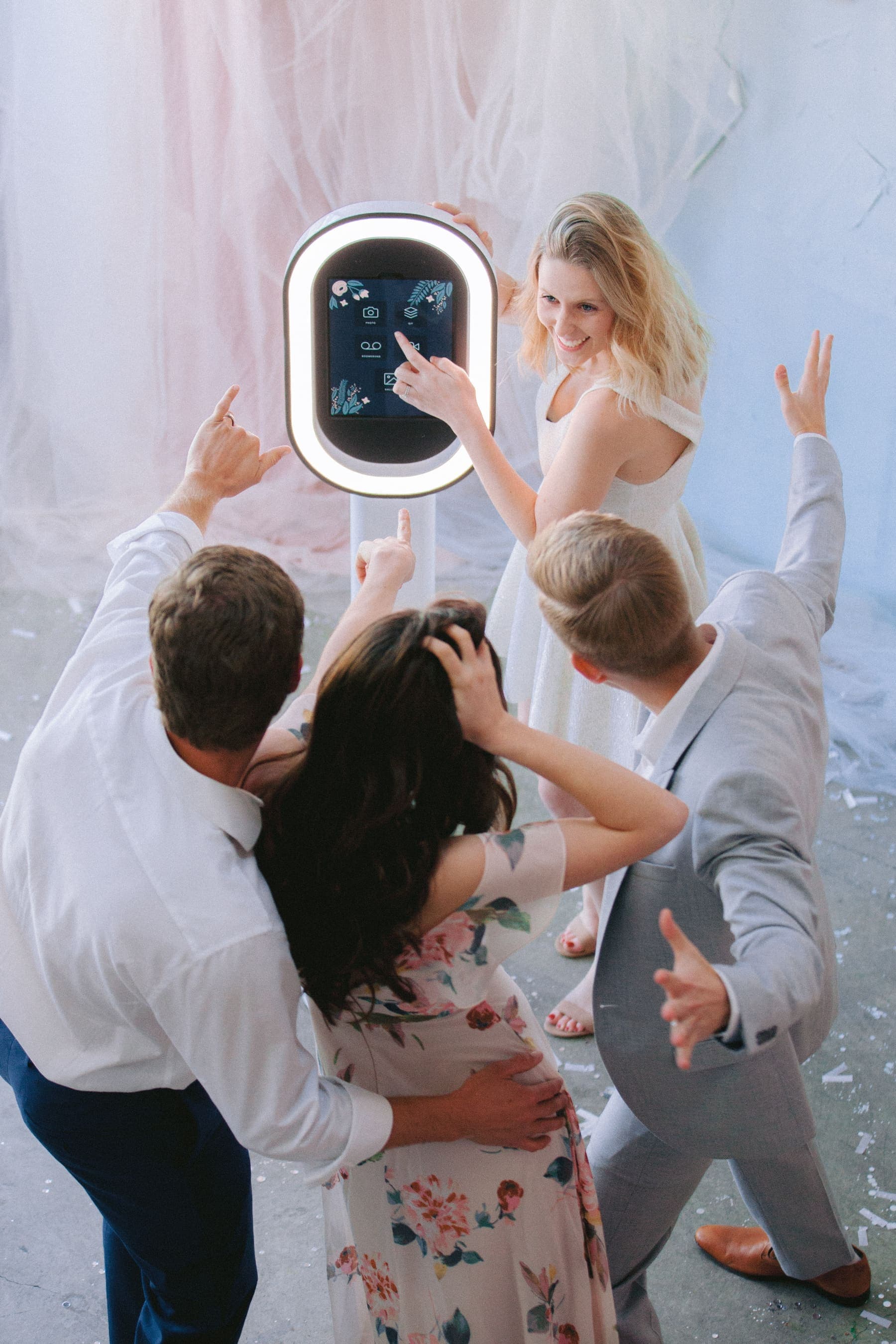 Sunset Photo Booths at a Phoenix-area event