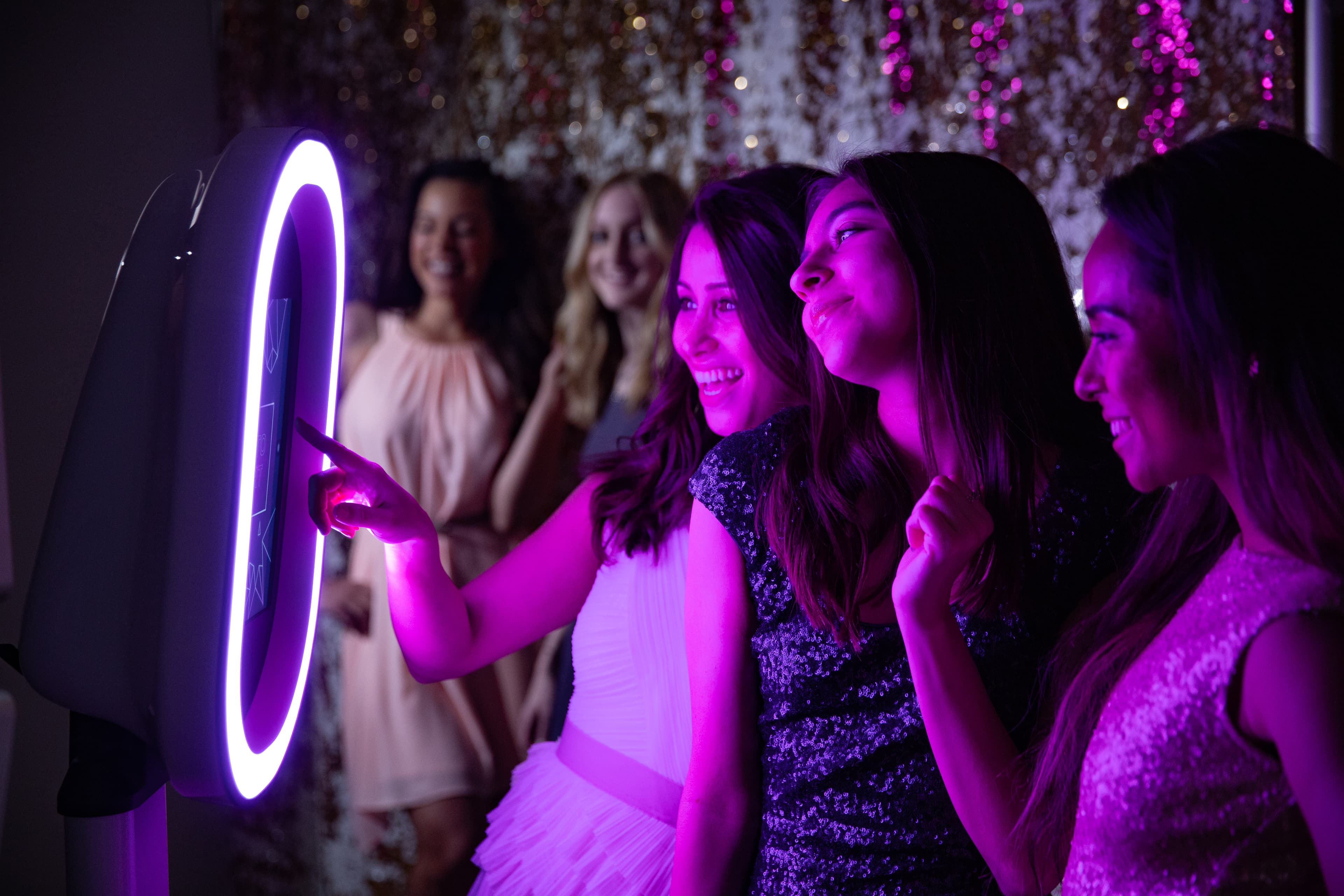 Sunset Photo Booths at a Phoenix-area event